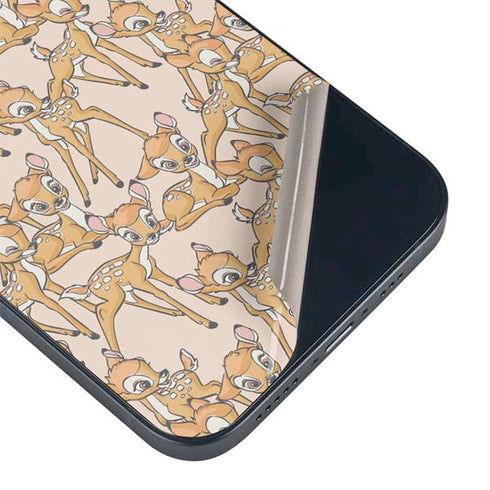 Disney Bambi Character Pattern iPhone 14 Plus Skin